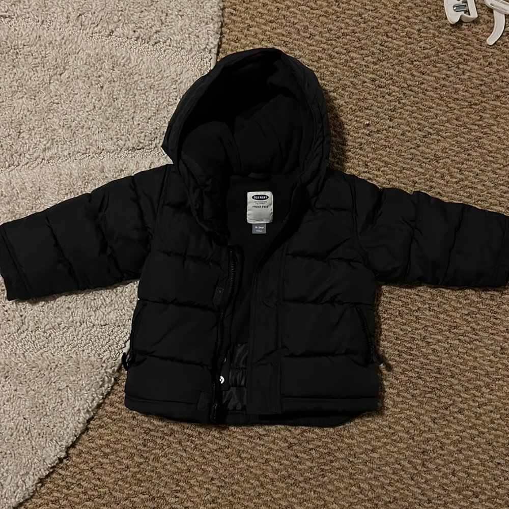 Old Navy Frost Free Puffer Jacket, Toddler, 18-24m